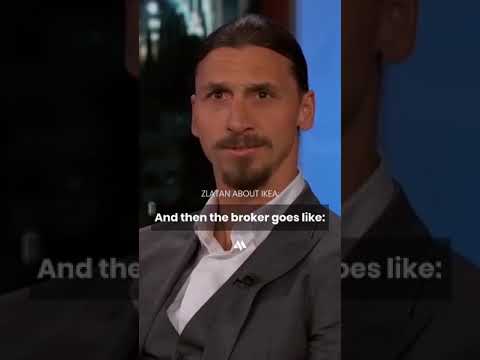 Zlatan with his IKEA story