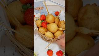 子ども爆食べ！チョコいちごアメリカンドッグ#簡単レシピ #recipe #料理 #おうちカフェ