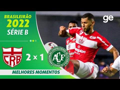 Gols e lances de CRB x Chapecoense