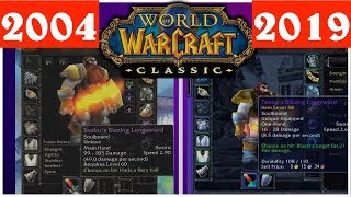 EPIC CLASSIC WoW CHARACTER RECREATION! (ft. Teebu's Blazing Longsword)