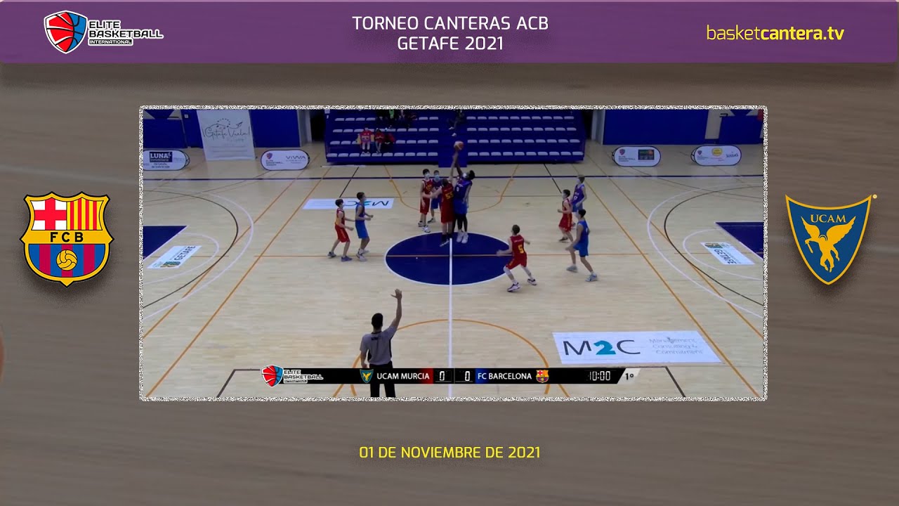 U14M - FC BARCELONA vs UCAM. 3/4 puesto Torneo Elite Basketball Canteras ACB #BasketCantera.TV