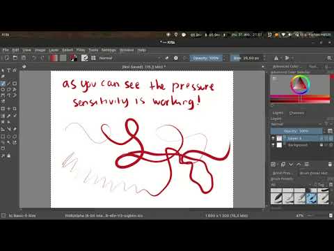 Grafinė planšetė HUION Inspiroy H950P video