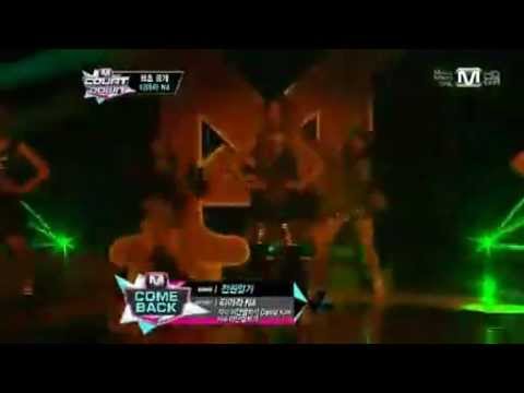 130502 T-ARA N4 - Jeon Won Diary Debut MCountdown