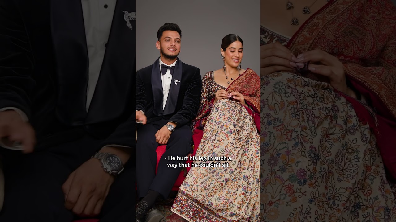 The cast of Homebound went out on a leg for Neeraj Ghaywan 🦵