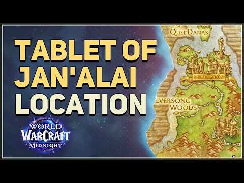 Tablet of Jan'alai Location WoW