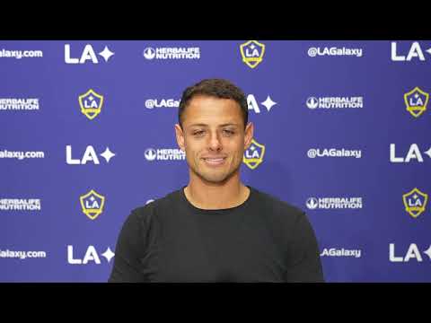 Javier 'Chicharito' Hernandez press conference; LA Galaxy faces Charlotte FC