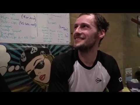 Squash: Elshorbagy Stops By During Gaultier Interview