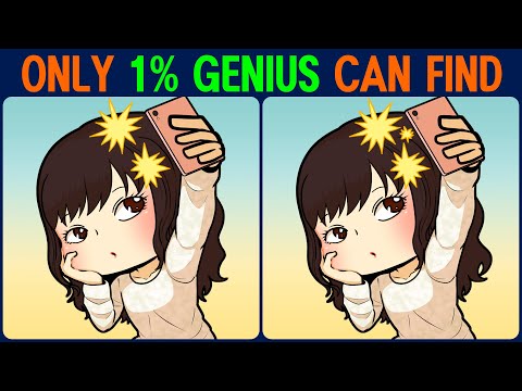 Find the difference │ Brain exercise quiz! Powerful concentration time!