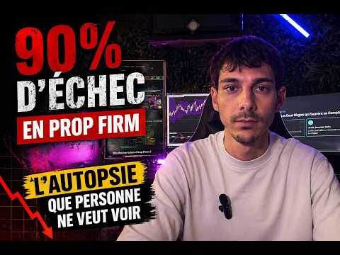 90% d'échec en Prop Firm : L'autopsie que personne ne veut voir