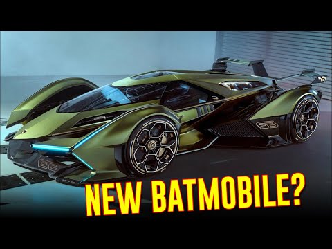 The New Lamborghini Looks Like A Batmobile!
