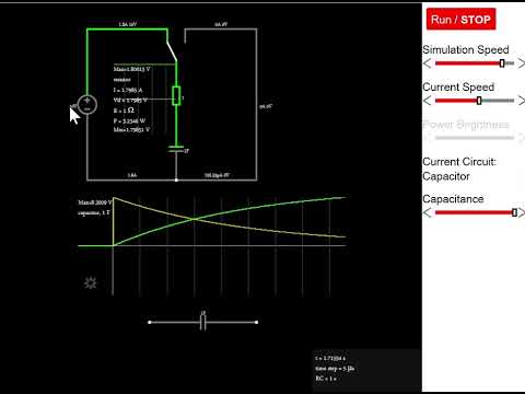 RC Time Constants: Capacitor Charging & Discharging Cycles