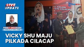 Penyanyi Vicky Shu Maju Pilkada Cilacap Dampingi Awaluddin, Dinilai Bisa Serap Aspirasi Perempuan