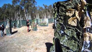 preview picture of video 'Paintball Jungle - 10.1.11 - Barrel Field - GoPro HD'