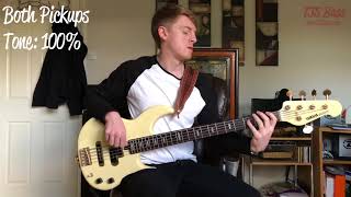 Video thumbnail for Yamaha BB5000 - Dunlop Super Bright Stainless Steel - 1 Minute Demos by Tyler Spicer
