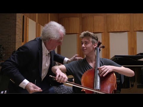 Haydn: Cello Concerto No.1 - 1st movement (Benjamin Zander - Interpretation Class)