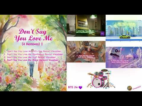 BTS Jin, Don't Say You Love Me 4 Remixes 1