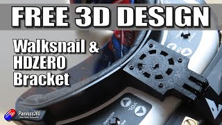 My lastest 3D design: Walksnail and HDZero Module Bracket for Fatshark goggles