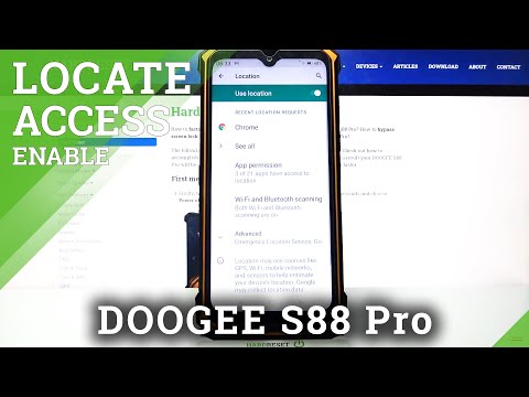 How to Disable Location Mode – Turn On Geolocation on DOOGEE S88 Pro