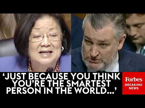 Personal Attacks Erupt Between Ted Cruz And Mazie Hirono During Debate About Racial Gerrymandering