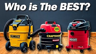 Best Shop Vac 2025? Ridgid vs Shop Vac, DeWalt, Stanley, Har