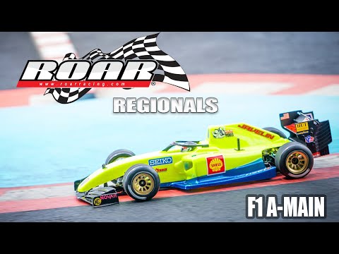 F1 A-  MAIN | ROAR REGIONALS 2021| CORAL SPRINGS ONROAD RC TRACK