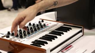 Video thumbnail for Guitar Center New from NAMM 2015 - Akai Professional Timbre Wolf Analog Synthesizer by Guitar Center