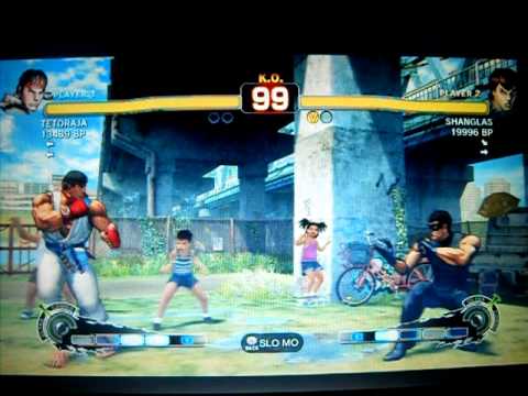 TETORAJA [Ryu] vs SHANGLAS [Fei Long] SSF4 Japanese Online Ranked Matches