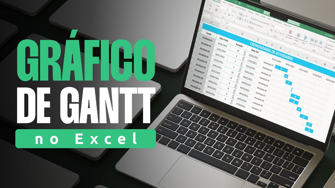 Como criar um Gráfico de Gantt no Excel