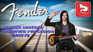 Video thumbnail for FENDER SQUIER VINTAGE MODIFIED PRECISION BASS PJ - обзор бас-гитары by PopMusicRu