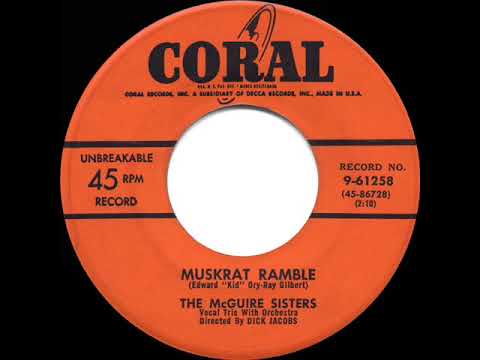 1954 HITS ARCHIVE: Muskrat Ramble - McGuire Sisters