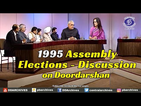1995 Assembly elections - Discussion on Doordarshan