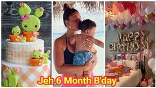 Kareena Kapoor Celebrates Second Baby Jeh Birthday in Maldives | Kareena Kapoor Baby Name and Photo