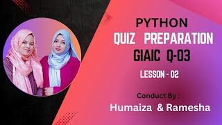 Download the video "Start Coding AI with Us! Python Lesson 2 for Absolute Beginners | Quiz Preparation Guide"
