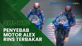 Viral Tragedi Motor Pembalap MotoGP Alex Rins Terbakar di Sirkuit Mandalika, Ini Penyebabnya