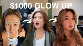 i spent $1000 to become an ABG (extreme glow up transformation)