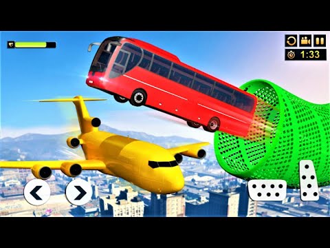 Impossible Bus Stunt Driving - Free Bus Games - Android Gameplay