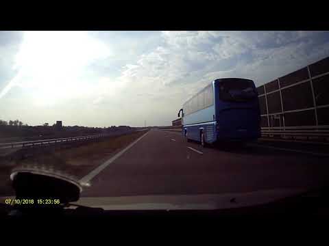 Zapis podróży Rzeszów - Kraków autostradą A4