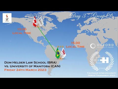 THIULDT 2023 - Gp D - Dom Helder Law School (BRA) vs. University of Manitoba (CAN)