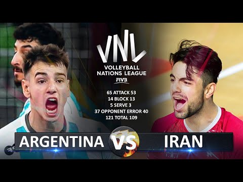 Argentina vs Iran | Men's VNL 2023