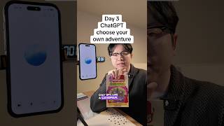 DAY 3 - caveman ChatGPT chooses her own adventure…