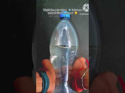 The Science Behind Smog Formation: Amazing  Experiment! #science #shorts #viral #trending #smog