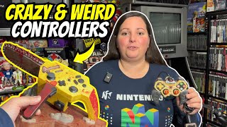 Crazy and Weird Video Game Controllers… THE GAME MASTERS PODCAST Extras
