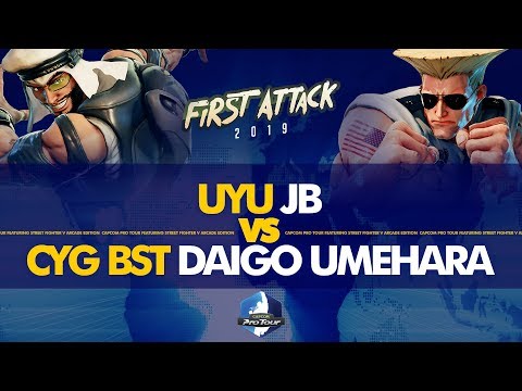 UYU JB (Rashid) vs CYG BST Daigo Umehara (Guile) - First Attack 2019 Top 8 - CPT 2019