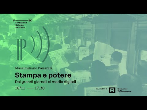 Stampa e potere - Massimiliano Panarari