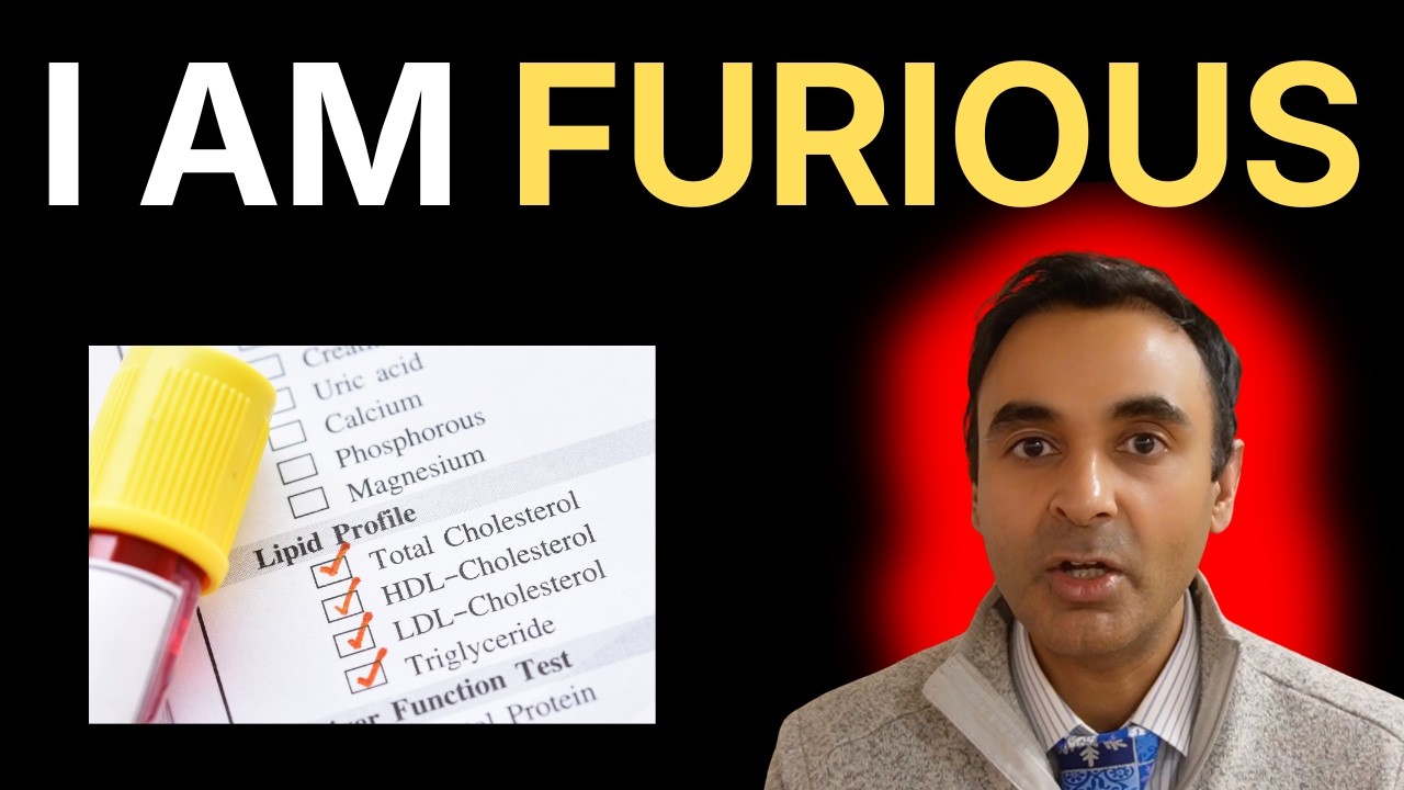 I'm SO BLOODY FURIOUS: New CHOLESTEROL Guidelines Are CRAZY