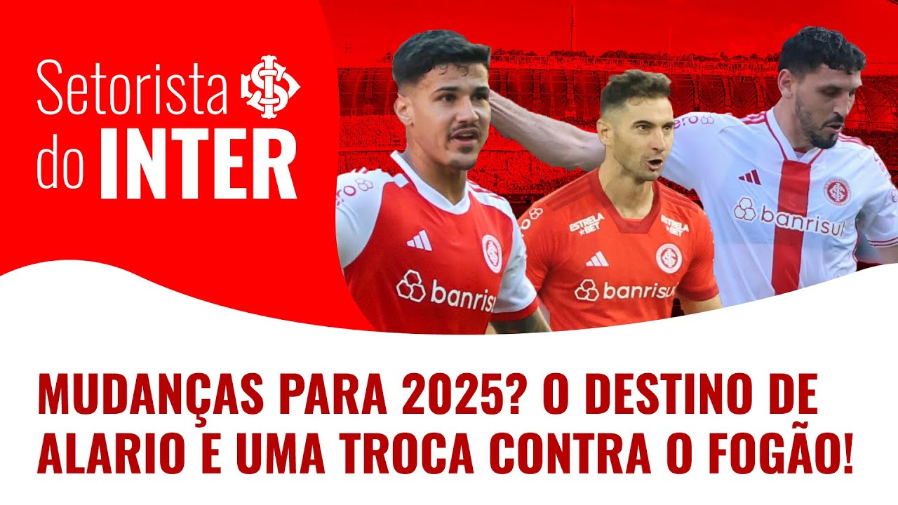 BOM DIA DE INTER #9 | MUDANÇAS NO TIME PARA AMANHÃ? QUAL TIME PARA 2025? E O DESTINO DE LUCAS ALARIO