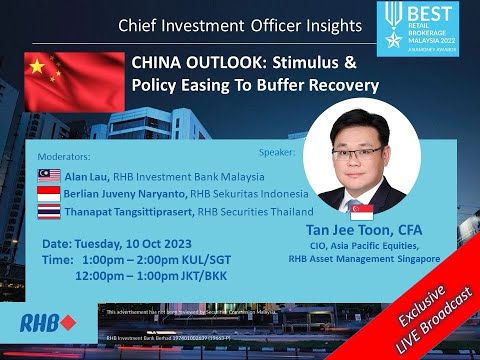 Stimulus & Pelonggaran Kebijakan untuk Mendukung Pemulihan | RHB Smart Talk Special - 10 Okt 2023