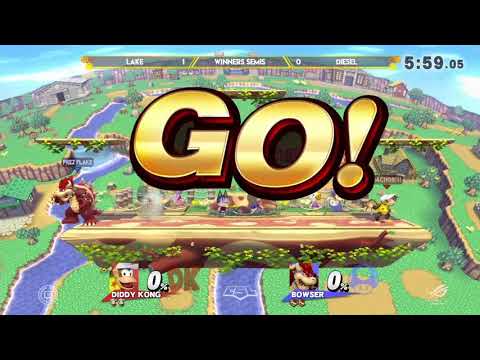CSL Smash 2018 Singles - Lake vs Diesel - Winners Semis - SM4SH - S4C