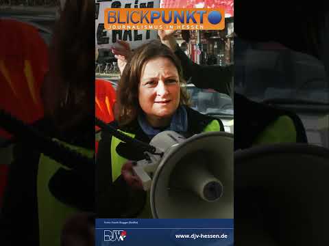 #DJVBlickpunkt - Journalismus in Hessen: Tarifkonflikt bei der Frankfurter Rundschau