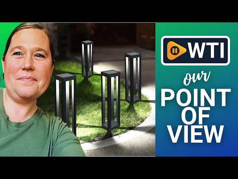 Solar Powered Outdoor Floor Lamp - WTI product video review